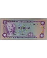 Ямайка 1 доллар 1982-1986 арт. 2384